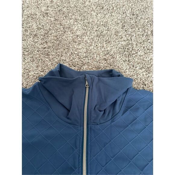Calia by Carrie Underwood Essential Quilted Jacket Full Zip Athletic Blue XL - Picture 11 of 11